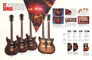 Ibanez Studio ST Series Catalogue Guitar